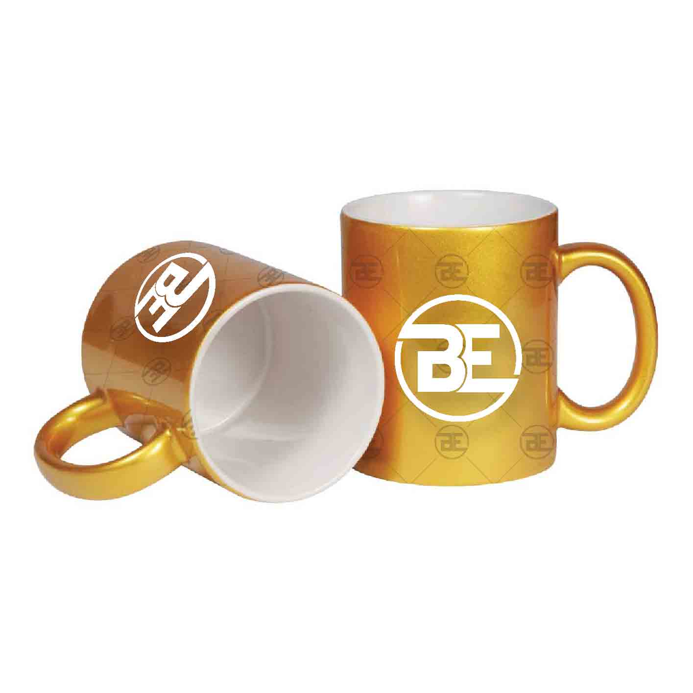 High Quality Ceramic Mug Gold