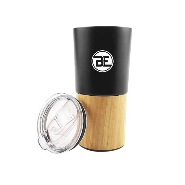 Travel Tumbler With Bamboo