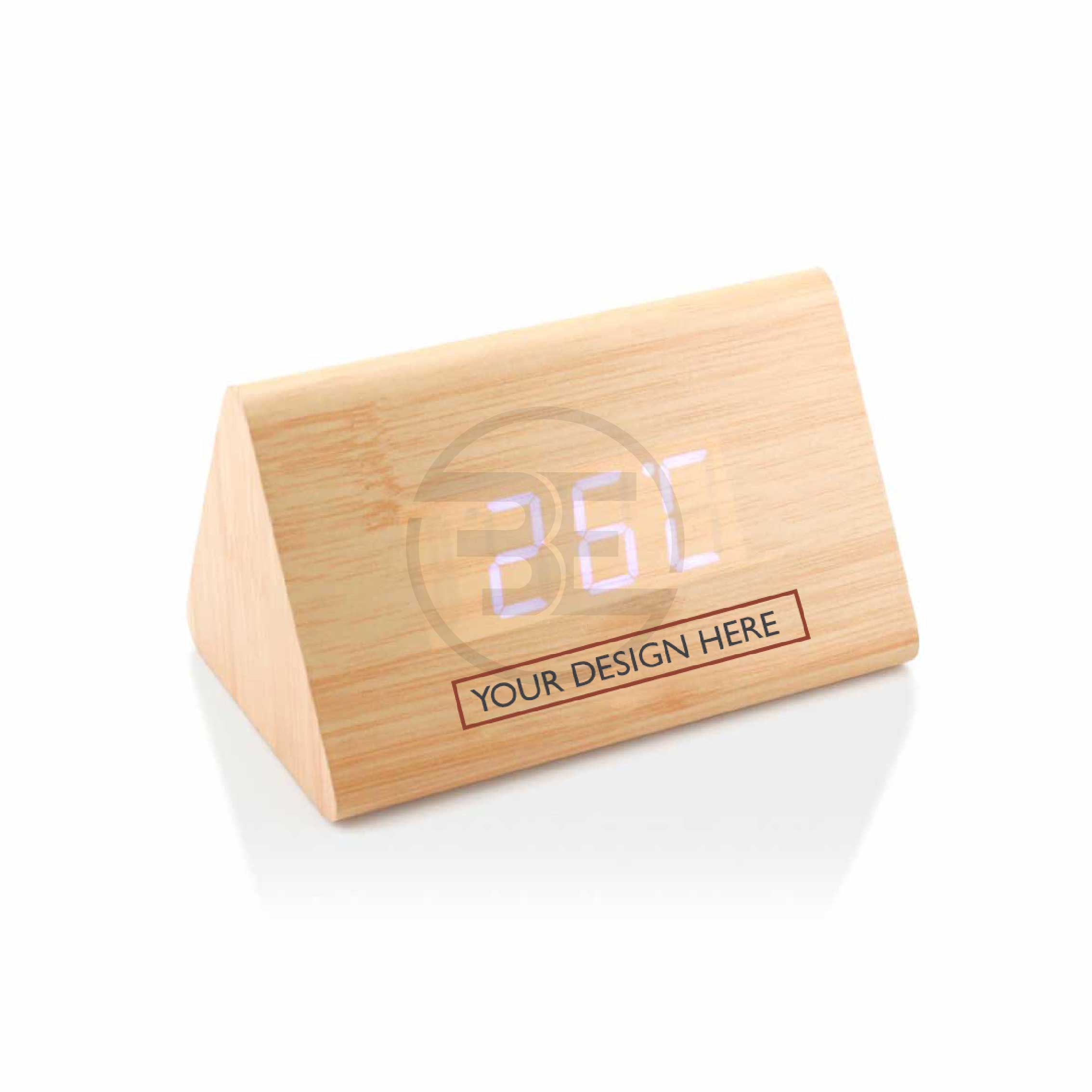 Wooden Desk Clock