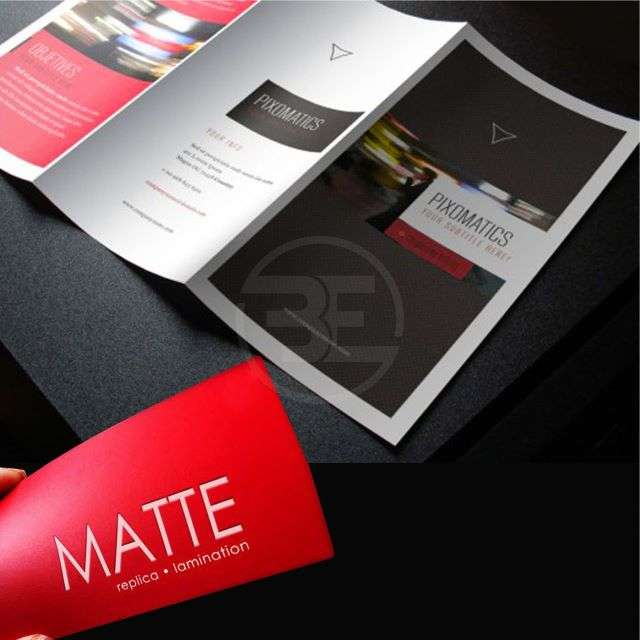 Matt Laminated Flyers