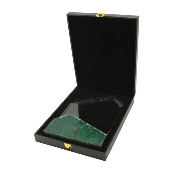 Mountain-Shaped-Crystal-and-Marble-Awards in box